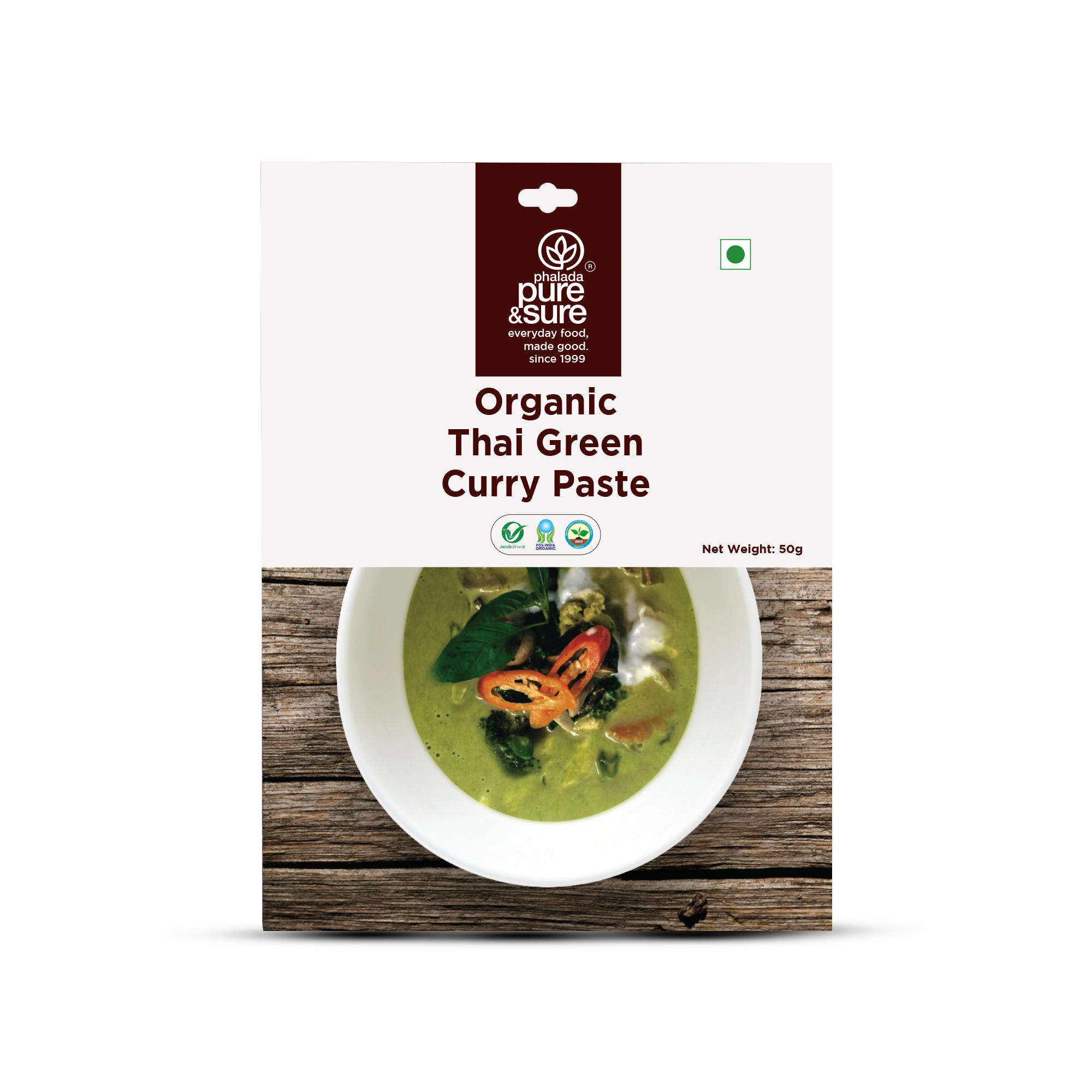 PS GREEN CURRY PASTE 50G