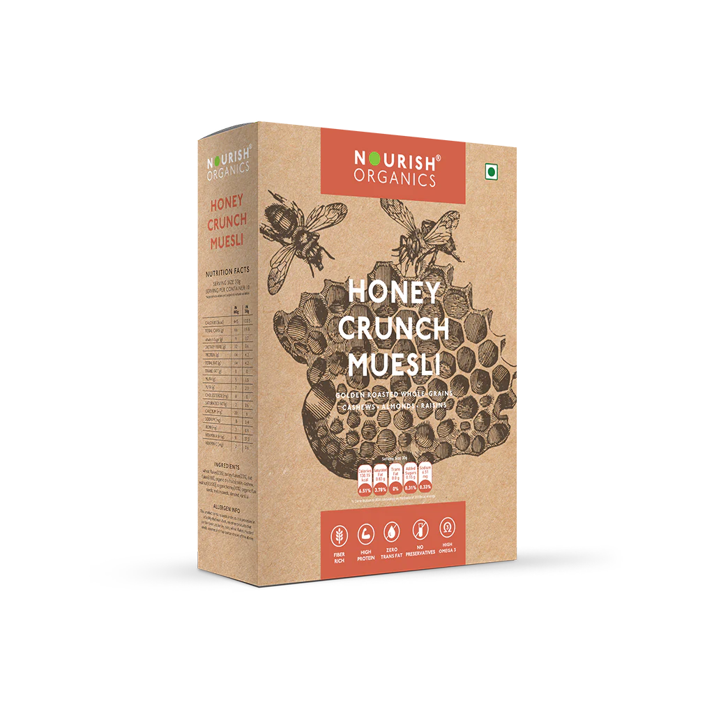 NO HONEY CRUNCH MUESLI 300GM