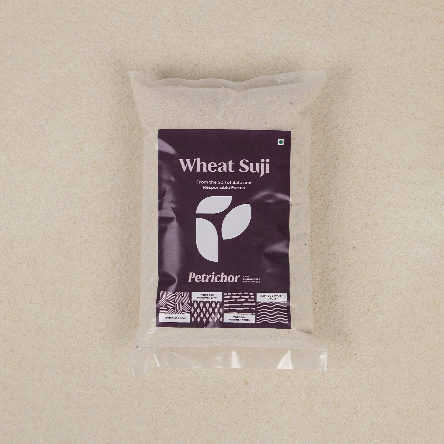 PTR WHEAT SUJI 500GM