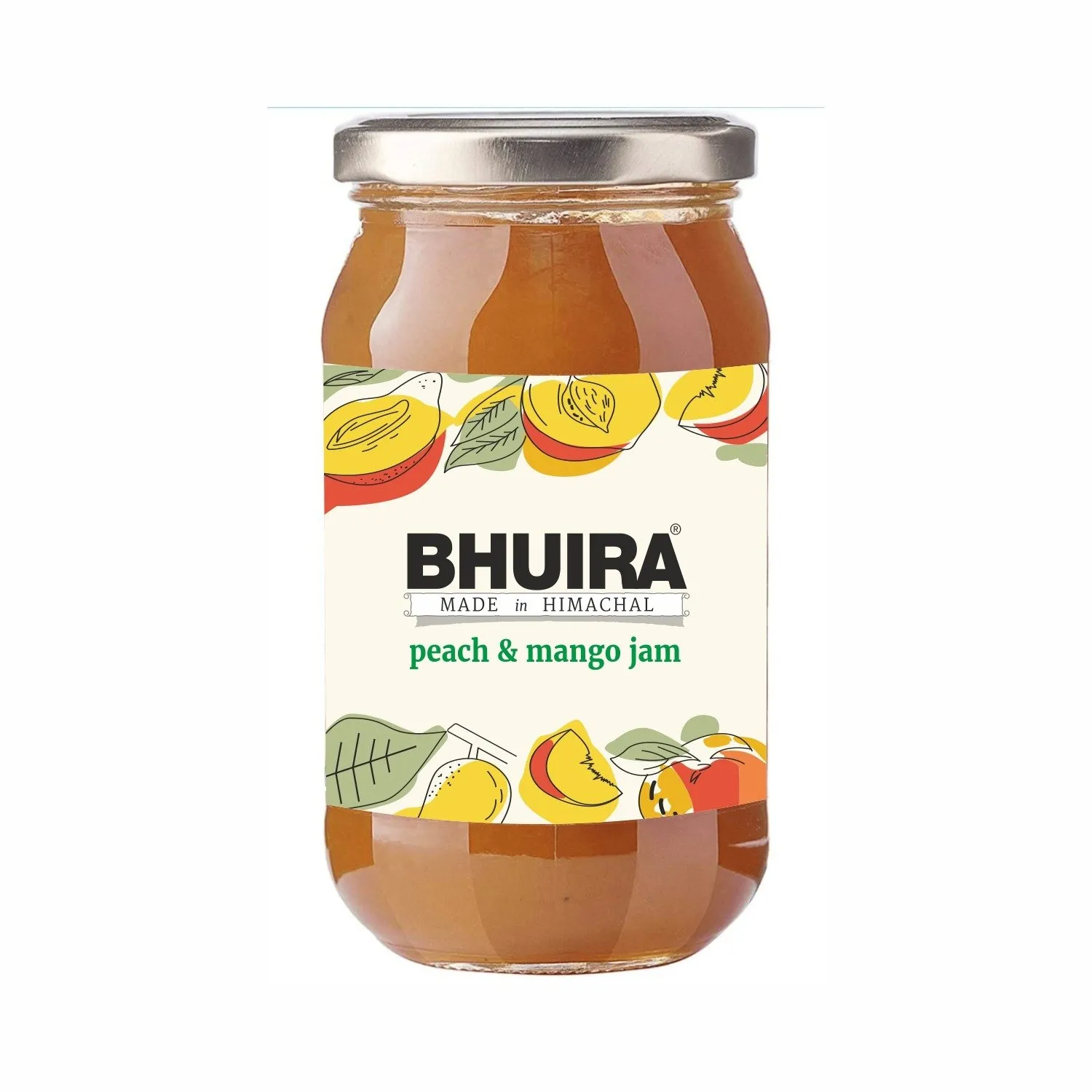 BH PEACH AND MANGO JAM 240G