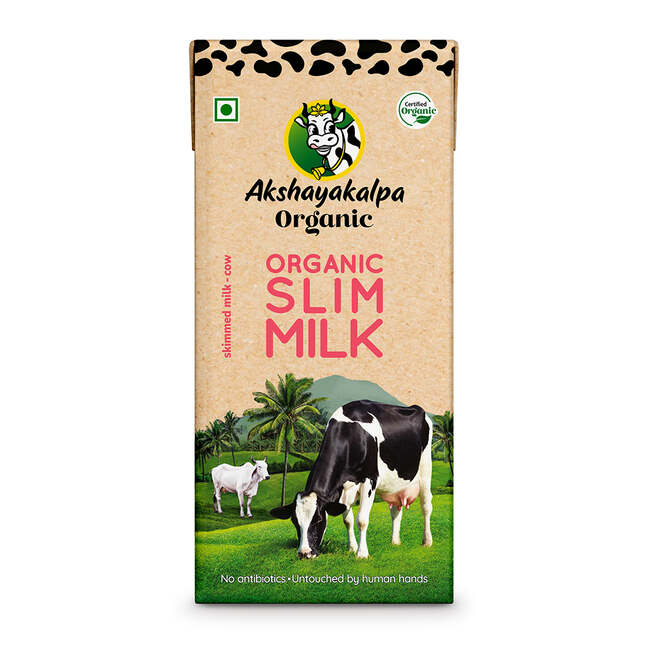 AK UHT SLIM MILK 200ML
